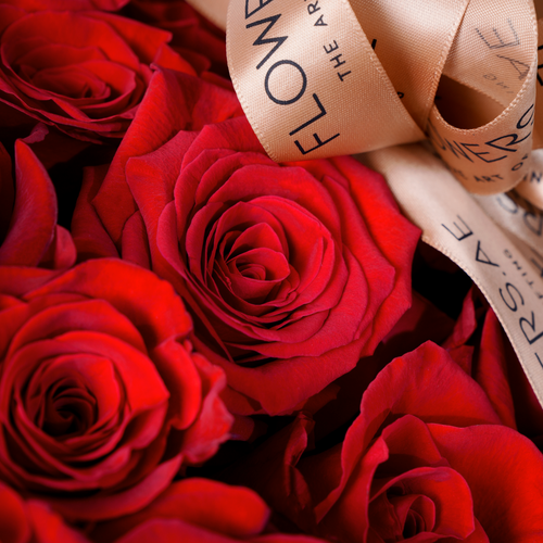 Casa Fiore 100 Red Roses Basket