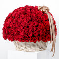 Casa Fiore 200 Red Roses Basket