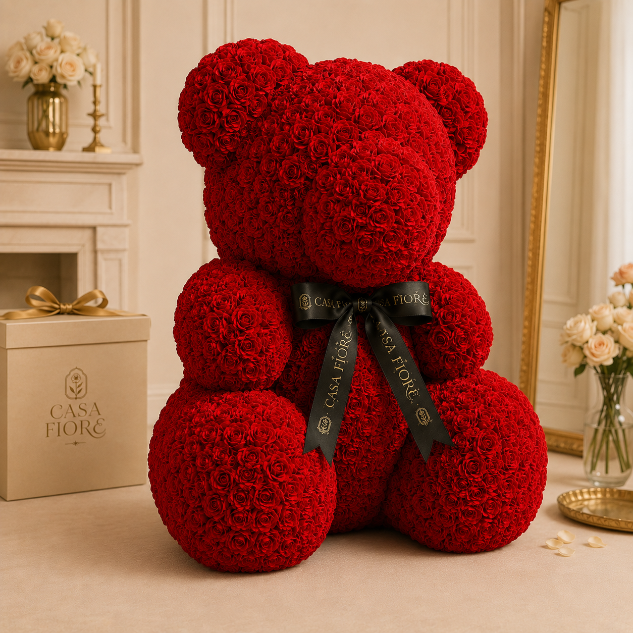 Casa Fiore Red Rose Teddy 1.5 Metres - lifestyle 4