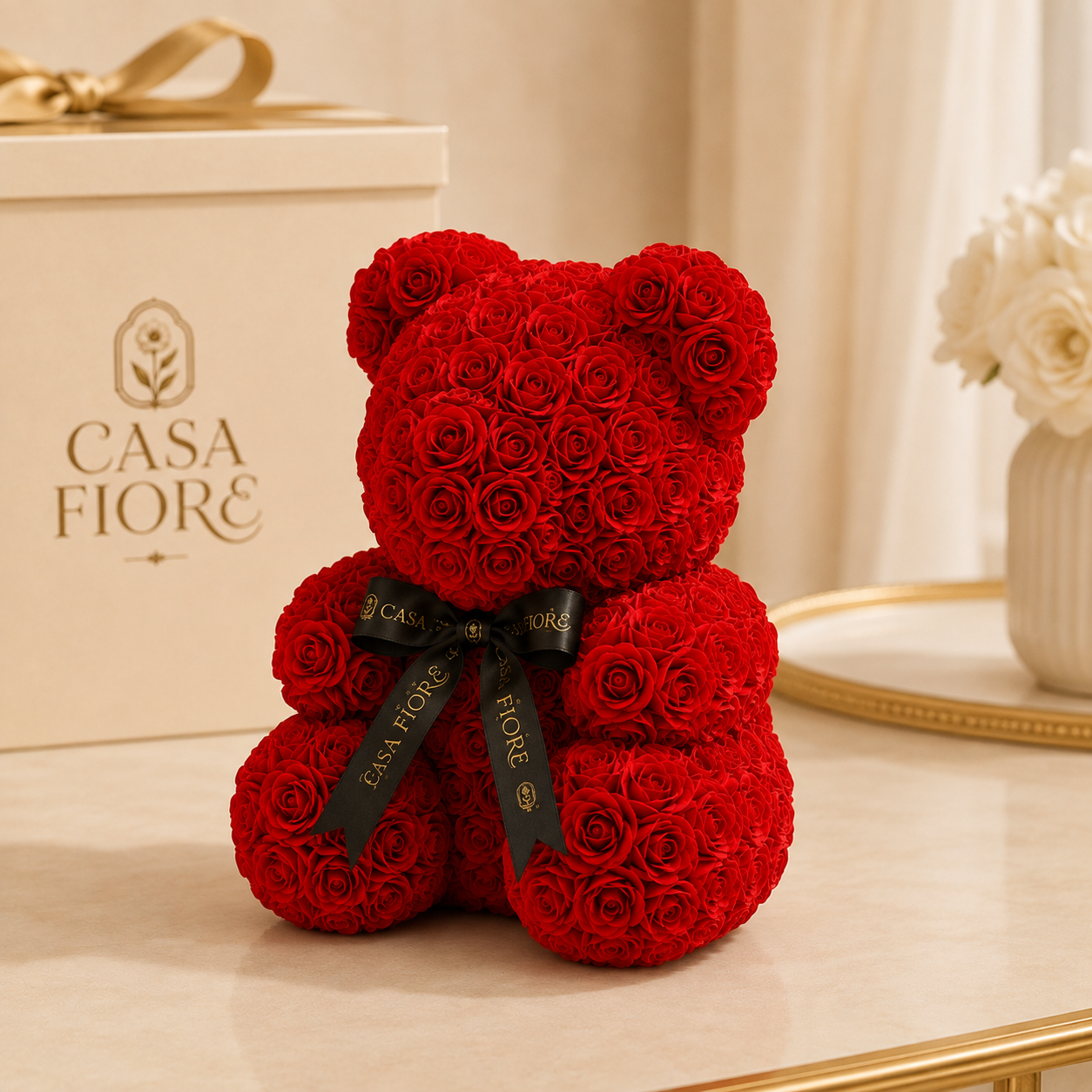 Casa Fiore Red Rose Teddy Small - lifestyle 4