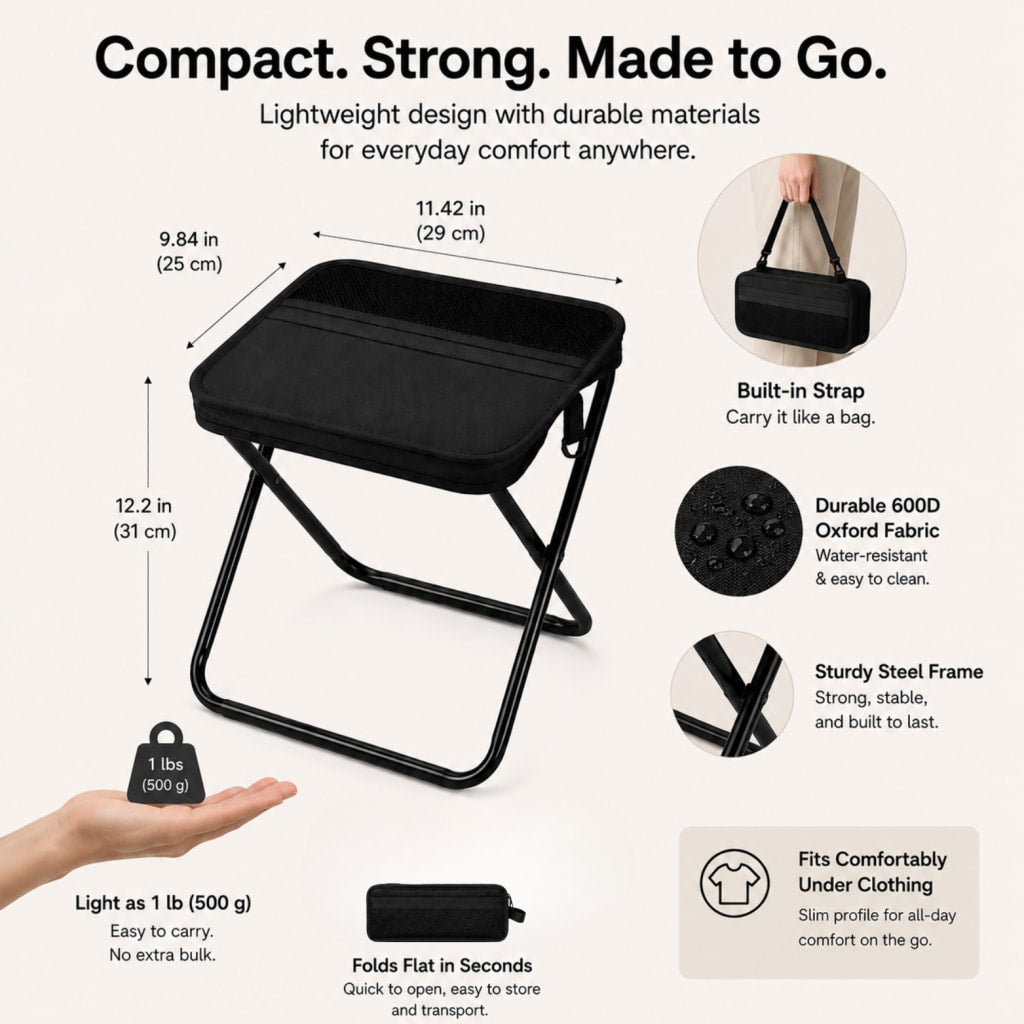 Pocket Chair- Gray